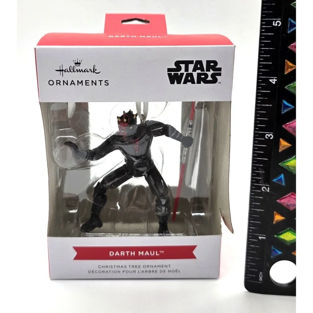 2024 Hallmark‎ Star Wars Darth Maul Red Box Christmas Ornament New